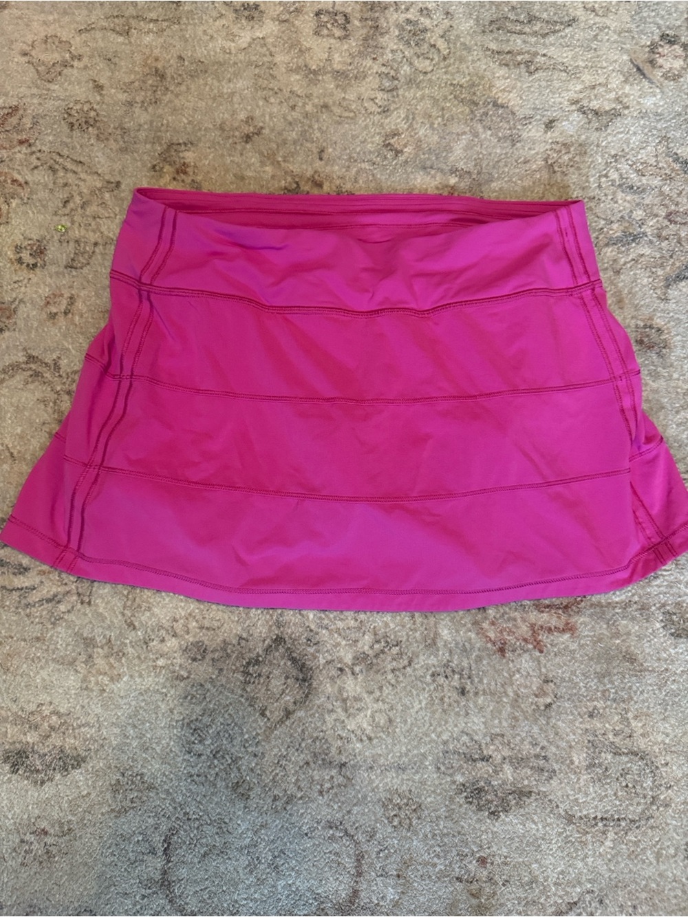 Lululemon Pink Athletic Skirt with Built-In Shorts